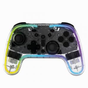 Manette sans fil Just For Games Snakebyte Game Pad S Rgb pour Nintendo Switch