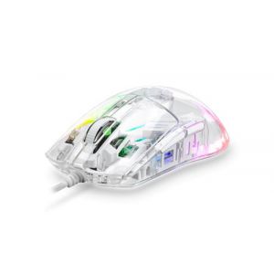 Souris gaming filaire Alpha Omega Players Light Transparent