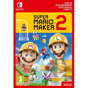 Code de téléchargement Super Mario Maker 2 Nintendo Switch