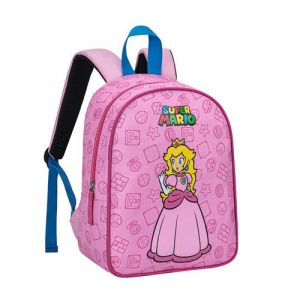 Sac &agrave; dos scolaire La Plume Doree Super Mario 32 cm