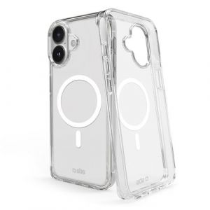 Coque SBS pour iPhone 16 compatible MagSafe Transparent