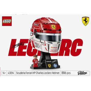 LEGO&reg; Editions Formula 1 43014 Scuderia Ferrari HP Casque de Charles Leclerc