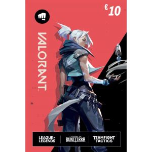 Code de téléchargement Carte Cadeau Riot Valorant 10€