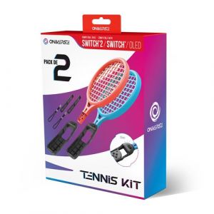 Pack de 2 raquettes de tennis Oniverse pour Nintendo Switch 2 Nintendo Switch et Nintendo Switch mod&egrave;le OLED