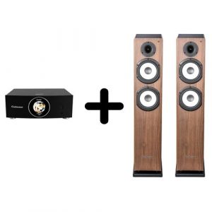 Un Ampli Cabasse AMP 240S + une paire d'enceintes colonne Cabasse Jersey MT32/2