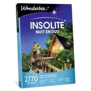 Coffret cadeaux Wonderbox Nuit Insolite en duo