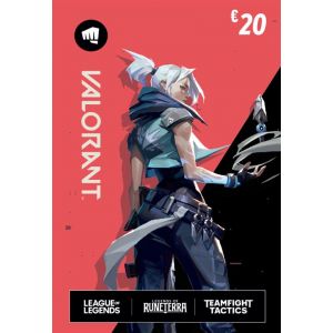 Code de téléchargement Carte Cadeau Riot Valorant 20€
