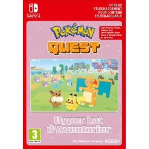 Code de téléchargement extension DLC Pokémon Quest Ultra Expedition Pack Lot d’Aventurier Nintendo Switch