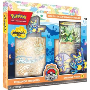 Cartes à collectionner Pokémon Deck des championnats du monde 2024 Modèle aléatoire