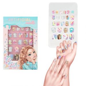 Dessin et coloriage enfant Faux ongles plats Beauty and Me