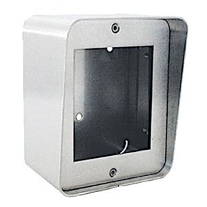 Boitier en applique inox bross&eacute;e HERACLES MPI01S-CT