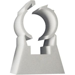 Collier blanc TUB-RING simple 26 mm pour tubes multicouches bo&icirc;te de 50 ING FIXATIONS A315130