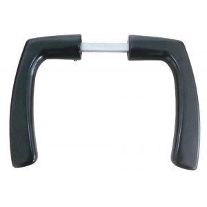 B&eacute;quille double noire 6 x 110 mm polybloc DUBOIS 106766P