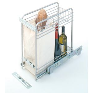 Panier de pain et bouteille 335 mm gris HAFELE 548.02.930