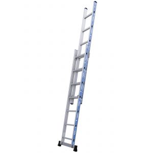 Échelle Platinium coulisse à main 2 plans 3m46 - TUBESCA-COMABI - 2422807