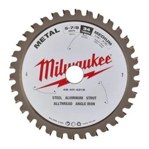 Lame de scies circulaires pour m&eacute;tal 150 x 20 34 dents MILWAUKEE 48404080