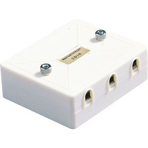 Répartiteur ferrite TV 2 sorties LEBENOID 032525