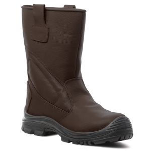 Botte de s&eacute;curit&eacute; PIEMONTITE S3 en cuir marron taille 38 COVERGUARD 9PIEM38
