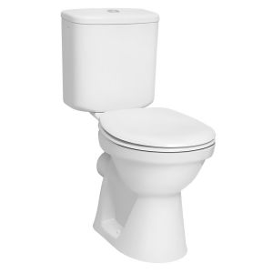 Pack blanc WC NORMUS complet avec r&eacute;servoir 3/6 L sortie horizontale VITRA 9780B003-0599