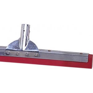 Raclette sol m&eacute;tal industrie rouge PRO 45 cm BROSSERIE THOMAS 1451