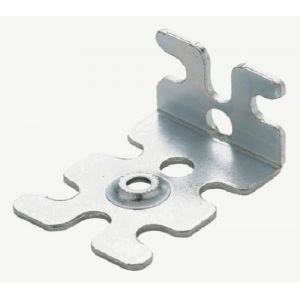 Equerre universelle entraxe 25 mm acier LMC EQU1088