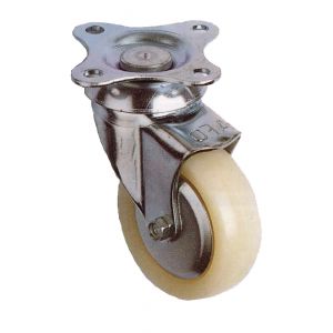 Roulette UNIC plat caoutchouc diam&egrave;tre 32 mm RHOMBUS 62057