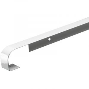 Profilé aluminium bord à bord 2/4R 38 mm R9 / 11mm x 670 mm NORDLINGER 680113