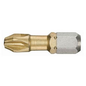 Embout de haute performance titane s&eacute;rie 1 pour vis cruciformes Pozidriv PZ1 FACOM ED.131T