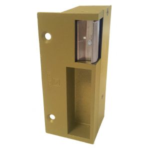 Gâche à émission or droite 120mm 12/24V AC/DC + VARIS - HERACLES - PCA-1017D-OR