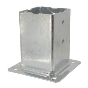 Pied de poteau jardin &agrave; boulonner 70 x 70 mm SIMPSON STRONG PPJBT70