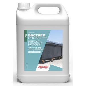 Nettoyant d&eacute;sinfectant surodorant Bactaex poubelles bidon de 5 L AEXALT ND310