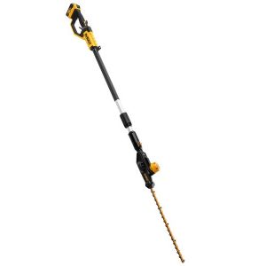 Taille-haies orientable sur perche 18 V + 1 batterie 5 Ah + chargeur DEWALT DCMPH566P1-QW