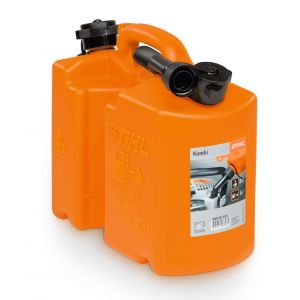 Bidon combin&eacute; Standard avec bec verseur orange STIHL 7014-200-0235