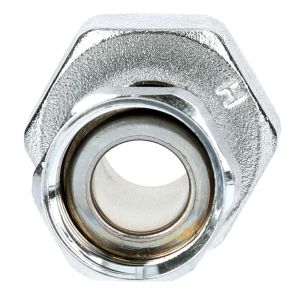 Raccord fou 2 &eacute;crous prisonnier laiton F15/21 &ndash; F20/27 GARIS D09504B