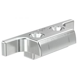 G&acirc;che releveur de fen&ecirc;tre UNI-JET oscillant battante argent&eacute;e FERCO 9-40443-00-0-1