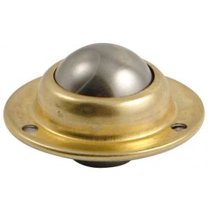 Roulette encastr&eacute;e &agrave; bille diam&egrave;tre 19 mm AVL 181636A