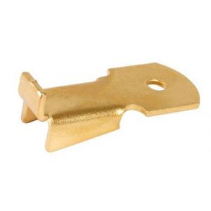 Taquet standard acier laitonné boîte de 200 - MONIN - 522110