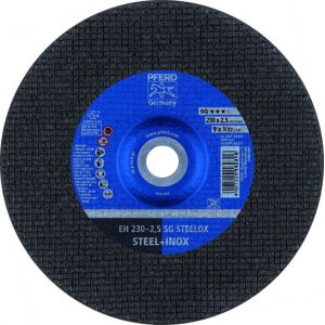 Disque &agrave; tron&ccedil;onner &agrave; moyeu d&eacute;port&eacute; SG STEELOX pour acier 2,5 mm PFERD 61324223