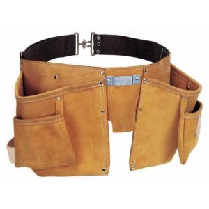 Ceinture double porte outils-clous cuir STANLEY 2-93-200