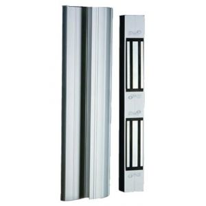 Bandeau ventouses argent&eacute; 2,5 m 2 x 400 kg 12/24 vDC CDVI BO800RN