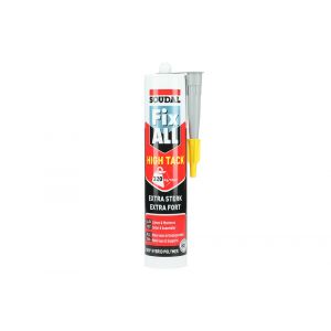 Mastic colle Fix All High Tack gris cartouche 290 ml SOUDAL 100270