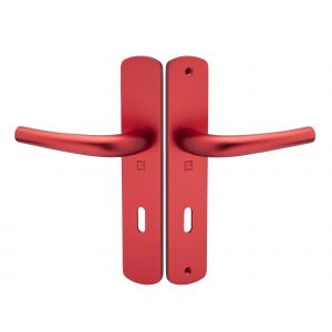 Ensemble sur plaque aluminium SALOME HOME ELEGANCE entraxe 195 mm clé L rubis HERACLES B-SALOME-064