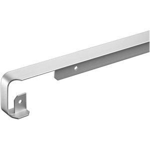 Profil&eacute; jonction d'angle argent &eacute;paisseur 38 mm NORDLINGER 680109