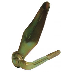 Arr&ecirc;t marseillais &agrave; vis bois 10 x 130 mm zingu&eacute; blanc TORBEL J520303