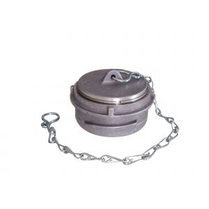 Bouchon avec verrou et chainette en aluminiun DN65 R.PONS 1090.526