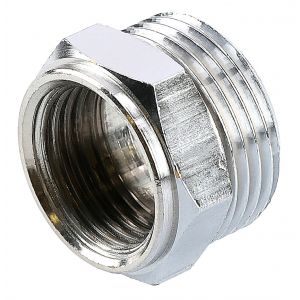 Réduction mâle 20/27 femelle 12/17chromé GARIS D060026