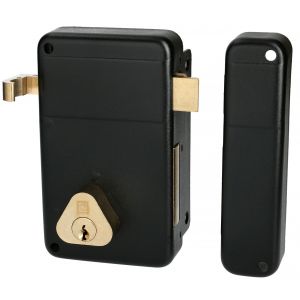 Serrure verticale tirage ERCY 5G 5 goupilles 45mm+BAG40 MV1 droite 4 clés - HERACLES - C5-502212M-1MV