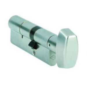 Cylindre bouton profil europ&eacute;en 90 mm laiton poli 3 cl&eacute;s JPM 832627-01-0A