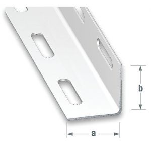 Corni&egrave;re perfor&eacute;e grise 40 x 40 mm en 2 m DUWIC CPCO.4040.2000