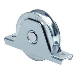 Roue 1 roulement &agrave; support int&eacute;rieur gorge 100 ronde 16 mm COMUNELLO 337-100